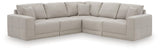 Next-Gen Gaucho Gray 5-Piece Sectional from Ashley - Luna Furniture