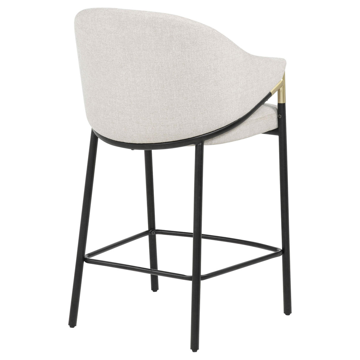 Chadwick Beige Fabric Upholstered Counter Height Chair, Set of 2 from Coaster - Luna Furniture