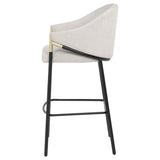 Chadwick Beige Fabric Upholstered Bar Chair, Set of 2 from Coaster - Luna Furniture