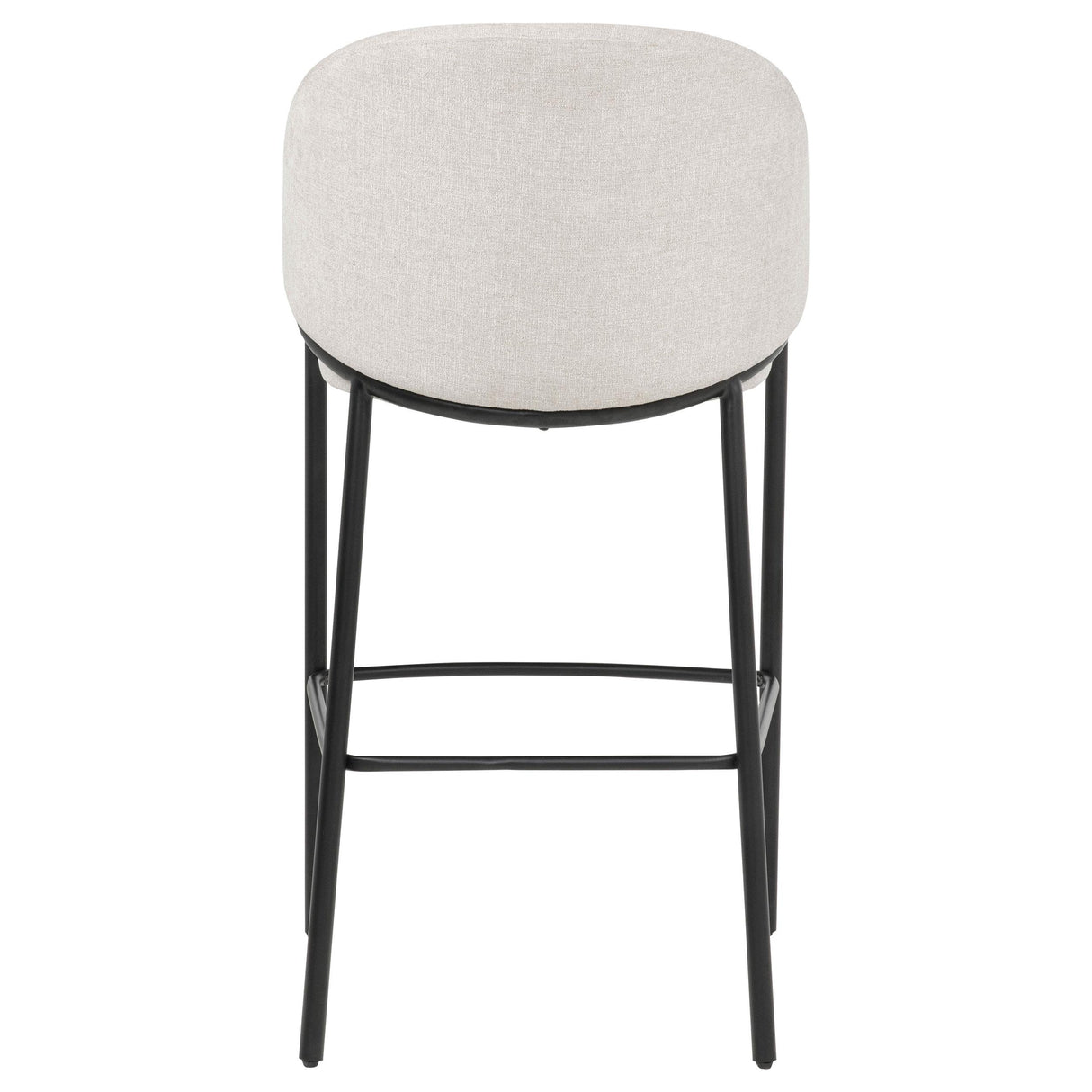Chadwick Beige Fabric Upholstered Bar Chair, Set of 2 from Coaster - Luna Furniture