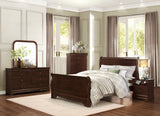 Catalonia Cherry Eastern King Bed