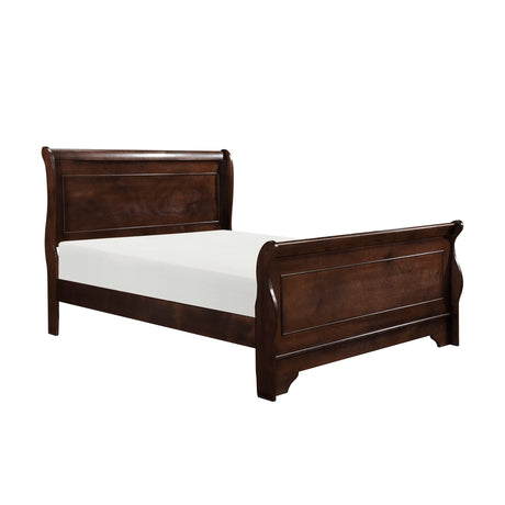 Abbeville Cherry Nightstand, Hidden Drawer from Homelegance - Luna Furniture