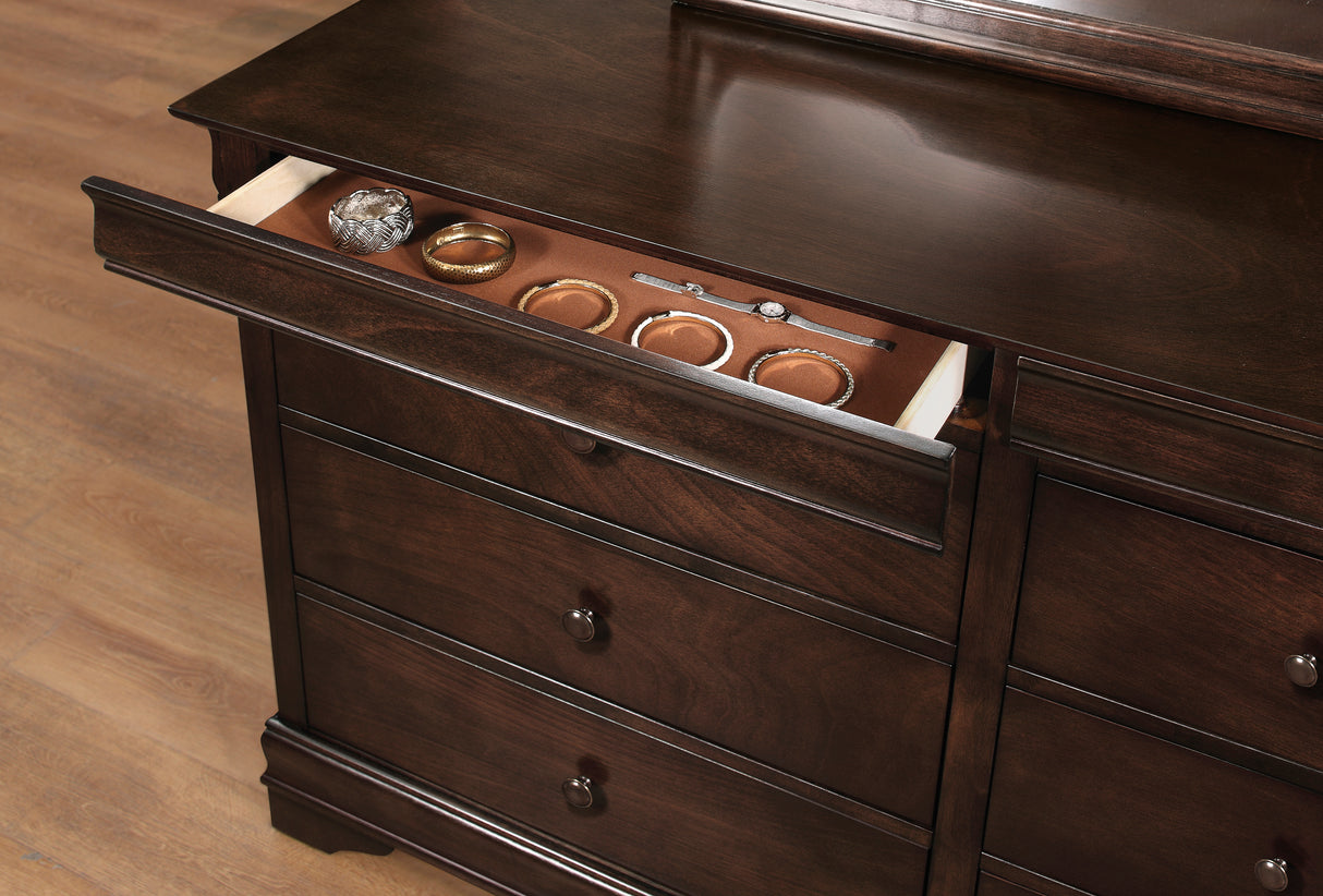 Beechnut Light Elm Nightstand from Homelegance - Luna Furniture