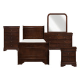 Beechnut Light Elm Nightstand from Homelegance - Luna Furniture