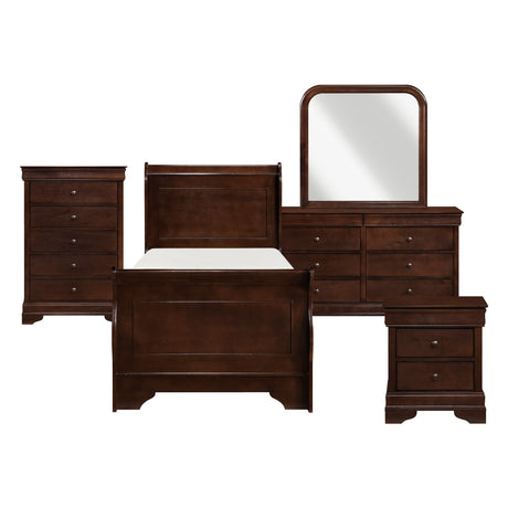 Beechnut Light Elm Nightstand from Homelegance - Luna Furniture