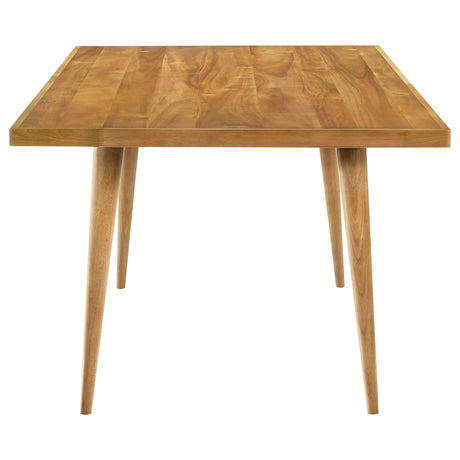 Fabra Honey 79-inch Rectangular Wood Dining Table from Coaster - Luna Furniture