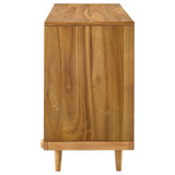 Fabra Honey 4-Door Dining Sideboard Storage Console from Coaster - Luna Furniture