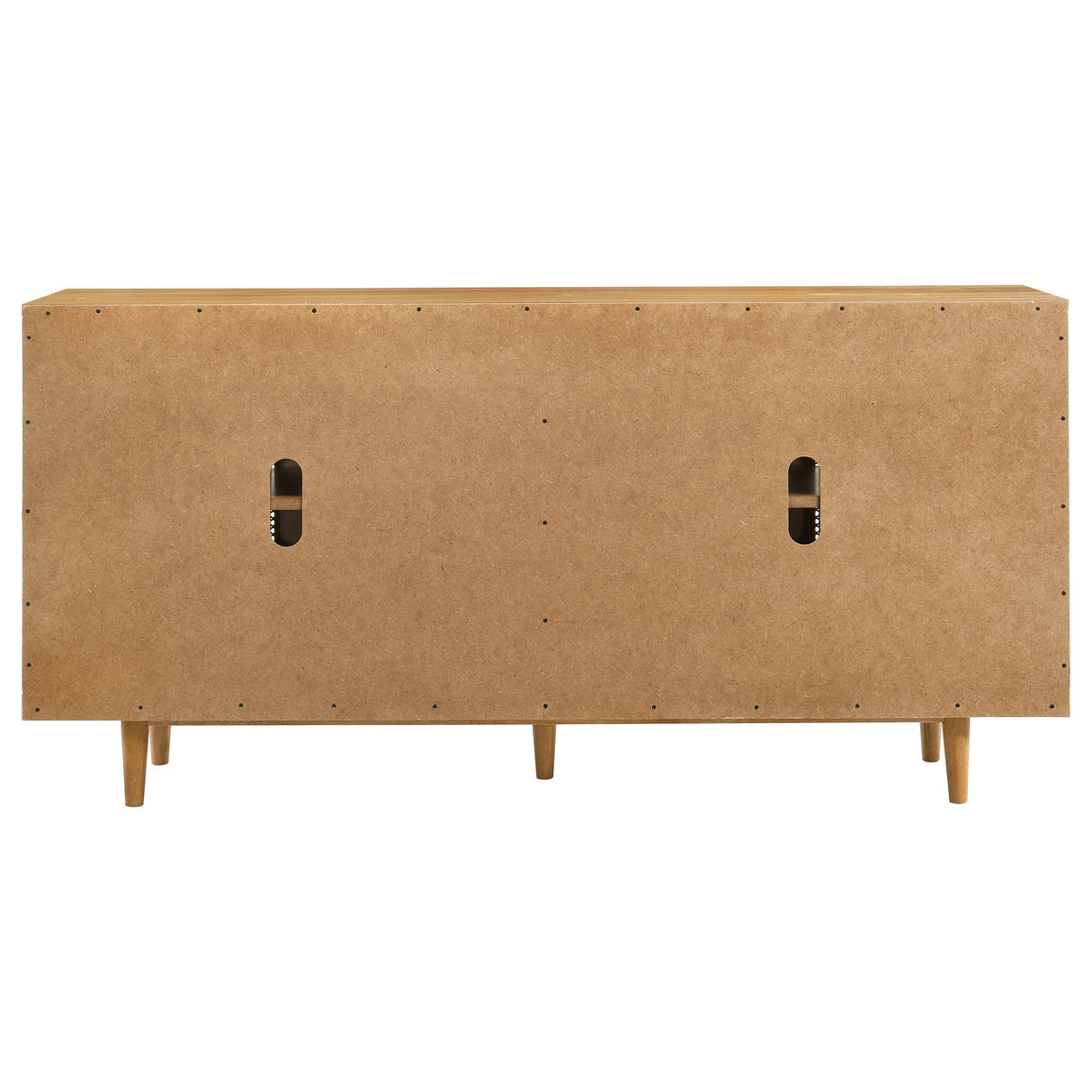Fabra Honey 4-Door Dining Sideboard Storage Console from Coaster - Luna Furniture