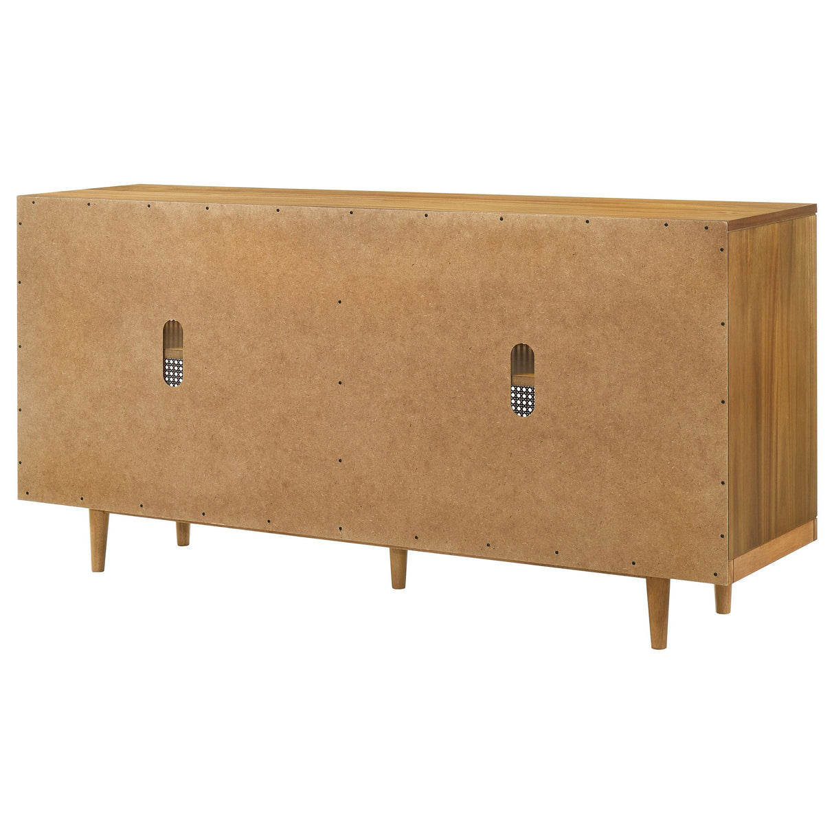 Fabra Honey 4-Door Dining Sideboard Storage Console from Coaster - Luna Furniture