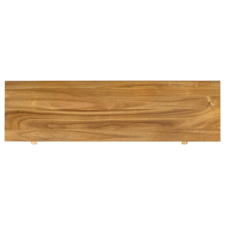 Fabra Honey 4-Door Dining Sideboard Storage Console from Coaster - Luna Furniture