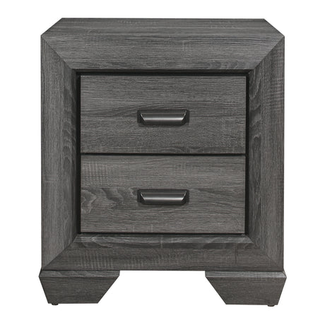 Beechnut Gray 4pc Set (QB+NS+DR+MR) from Homelegance - Luna Furniture