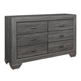 Beechnut Gray 4pc Set (QB+NS+DR+MR) from Homelegance - Luna Furniture