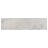 Dennis Tobacco sideboard buffet, marble top close-up, white veined surface