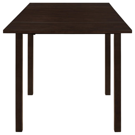 Kelso Cappuccino and Tan 3-Piece Drop Leaf Dining Set from Coaster - Luna Furniture