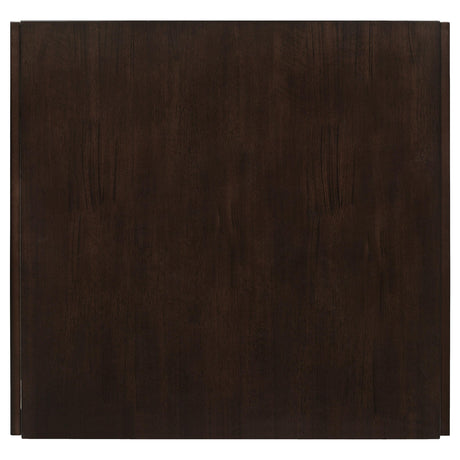 Kelso Cappuccino and Tan 3-Piece Drop Leaf Dining Set from Coaster - Luna Furniture