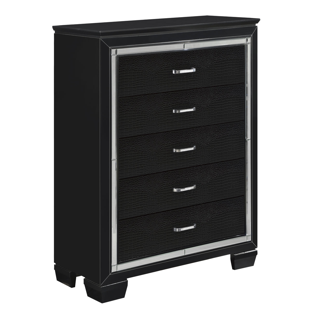 Allura Black Dresser from Homelegance - Luna Furniture