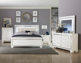 Allura White Nightstand from Homelegance - Luna Furniture