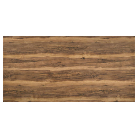 Randolph Sheesham and Brown 79-inch Smart Top Rectangular Dining Table from Coaster - Luna Furniture