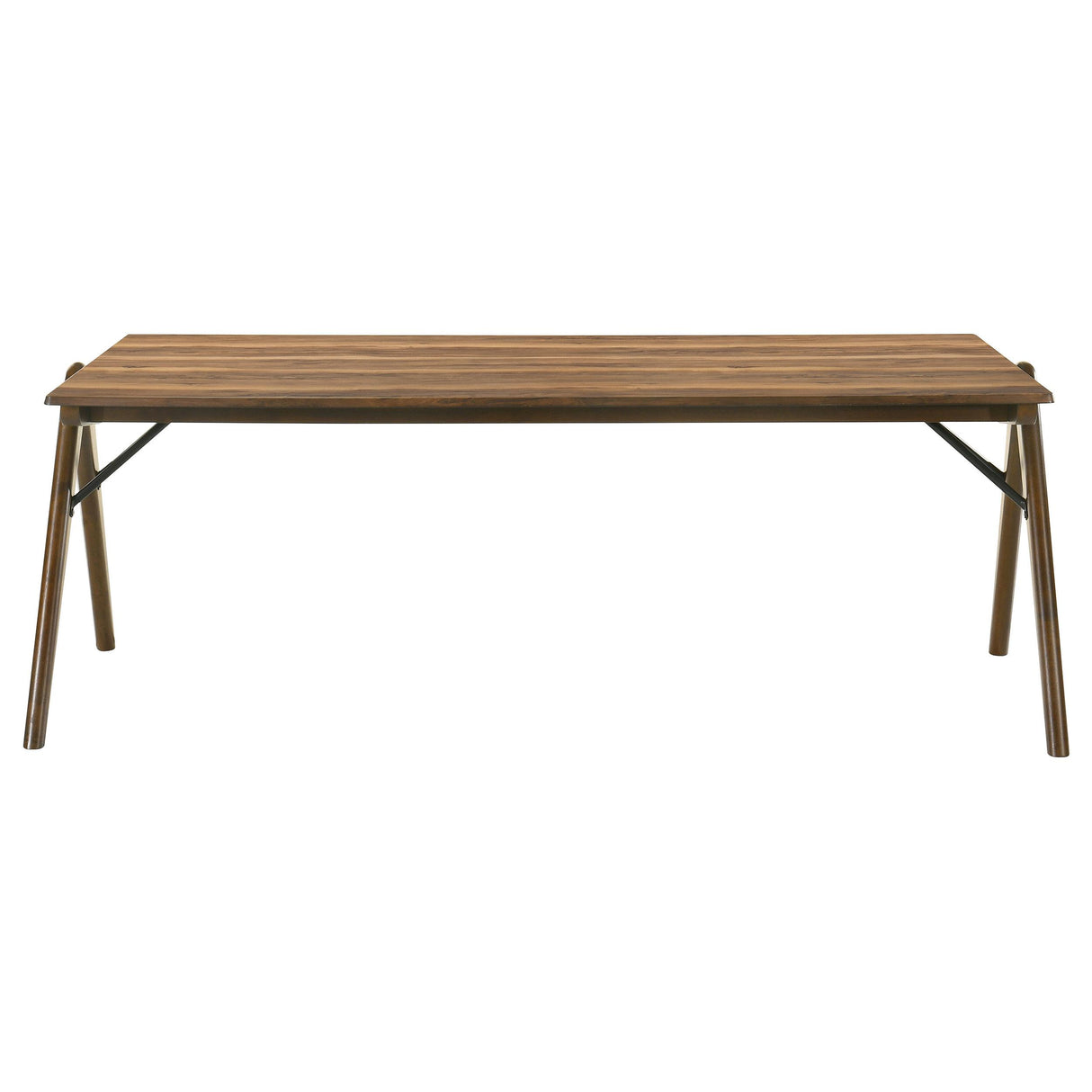 Randolph Sheesham/Brown 79-inch Rectangular Dining Table from Coaster - Luna Furniture