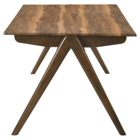 Randolph Sheesham/Brown 79-inch Rectangular Dining Table from Coaster - Luna Furniture