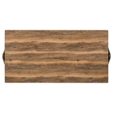 Randolph Sheesham/Brown 79-inch Rectangular Dining Table from Coaster - Luna Furniture