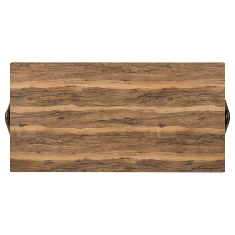 Randolph Sheesham/Brown 79-inch Rectangular Dining Table from Coaster - Luna Furniture