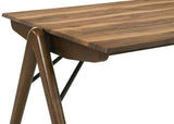 Randolph Sheesham/Brown 79-inch Rectangular Dining Table from Coaster - Luna Furniture