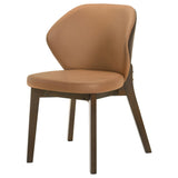 Randolph Butterscotch/Brown Dining Side Chair, Set of 2 from Coaster - Luna Furniture