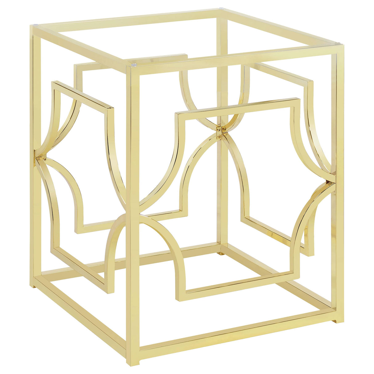 Starlight Brass Dining Table Base from Coaster - Luna Furniture