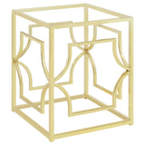 Starlight Brass Dining Table Base from Coaster - Luna Furniture