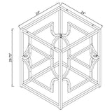 Starlight Brass Dining Table Base from Coaster - Luna Furniture