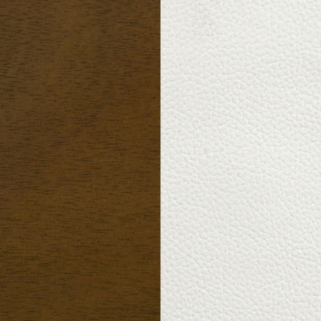 Merrin Off White and Walnut Dining Side Chair, Set of 2 from Coaster - Luna Furniture