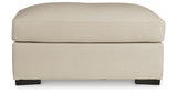 Tresure Trove Almond Ottoman from Ashley Furniture - Luna Furniture