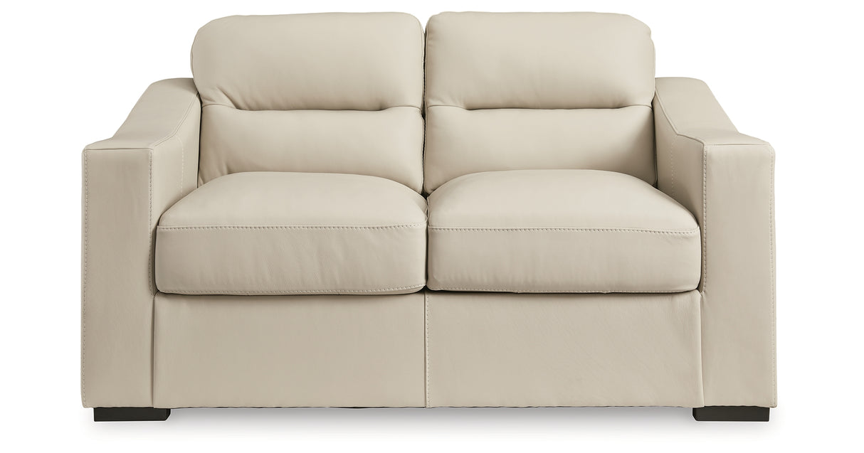 Tresure Trove Almond Loveseat from Ashley Furniture - Luna Furniture