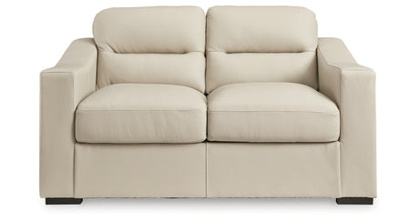 Tresure Trove Almond Loveseat from Ashley - Luna Furniture