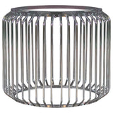Veena Chrome Round Dining Table Base from Coaster - Luna Furniture