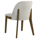 Mueller Brown/Beige 5-Piece 48-inch Round Dining Set from Coaster - Luna Furniture