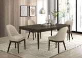 Reseda Ash Brown 5-Piece Rectangular Dining Set from Coaster - Luna Furniture