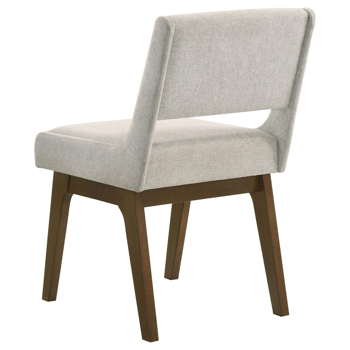 Galindo Walnut/Light Gray 5-Piece 52-inch Round Dining Set from Coaster - Luna Furniture