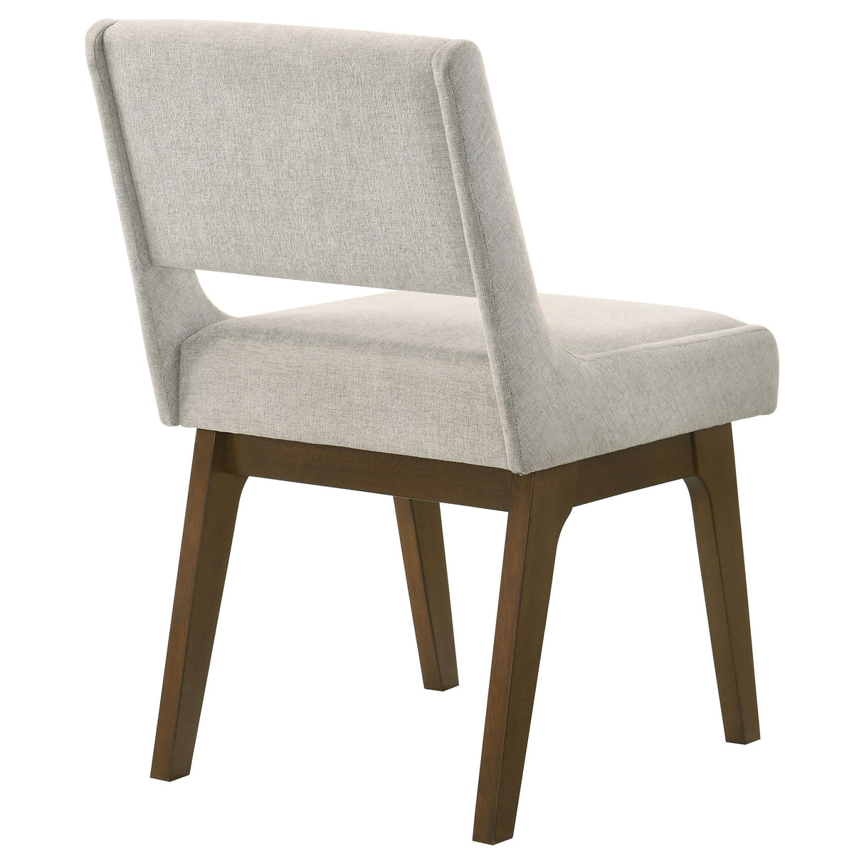 Galindo Upholstered Dining Side Chair Light Grey (Set of 2) from Coaster - Luna Furniture