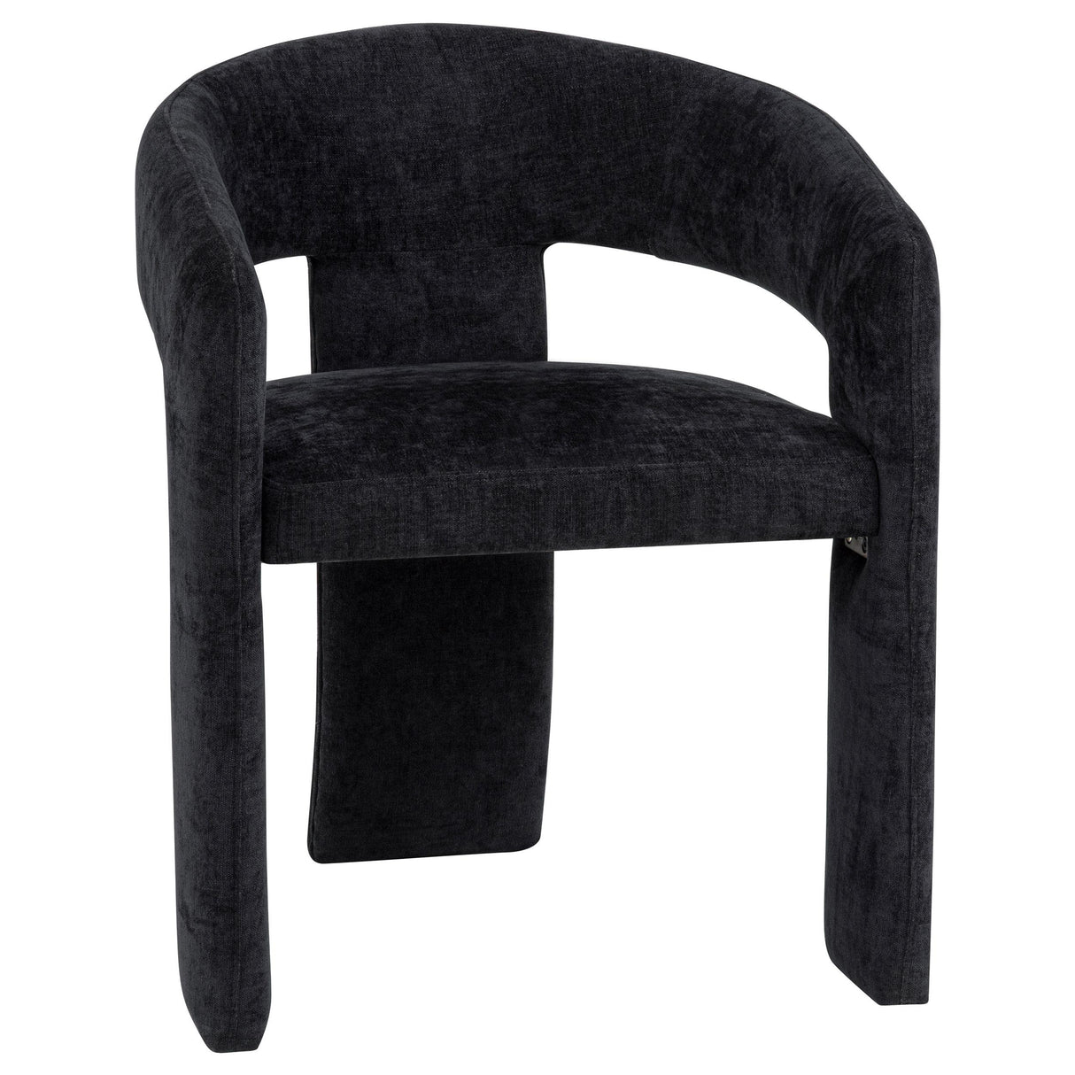Carlow Black Upholstered Dining Arm Chair, Set of 2 from Coaster - Luna Furniture
