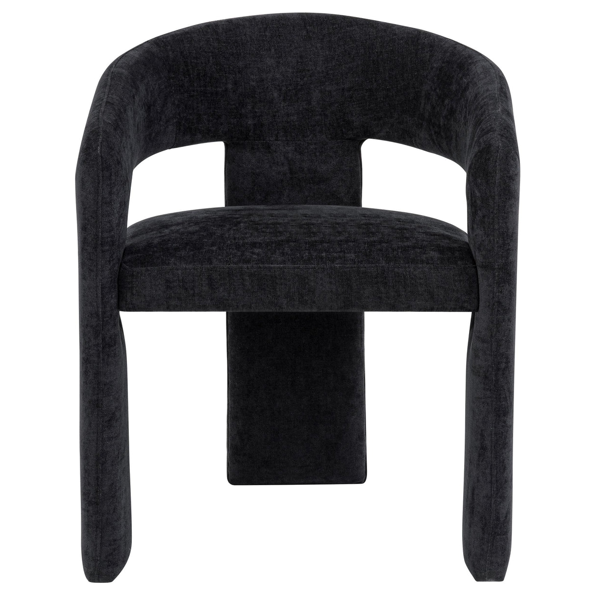 Carlow Black Upholstered Dining Arm Chair, Set of 2 from Coaster - Luna Furniture