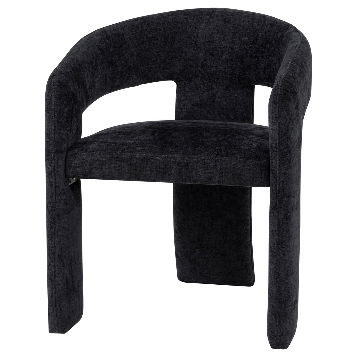 Carlow Black Upholstered Dining Arm Chair, Set of 2 from Coaster - Luna Furniture