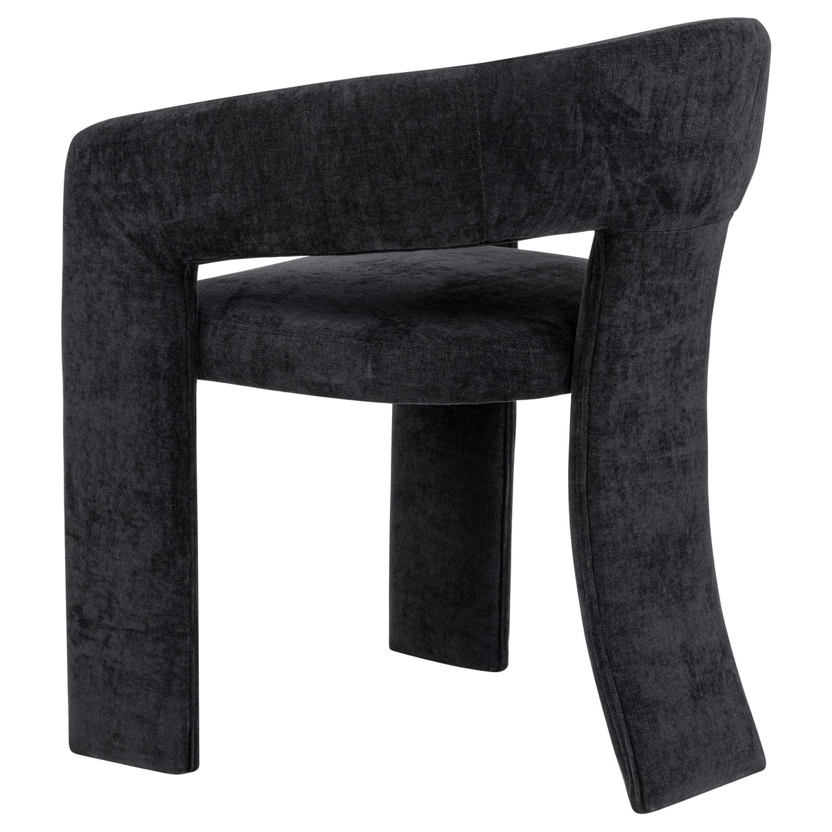Carlow Black Upholstered Dining Arm Chair, Set of 2 from Coaster - Luna Furniture