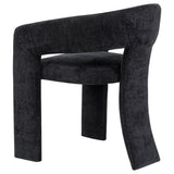 Carlow Black Upholstered Dining Arm Chair, Set of 2 from Coaster - Luna Furniture