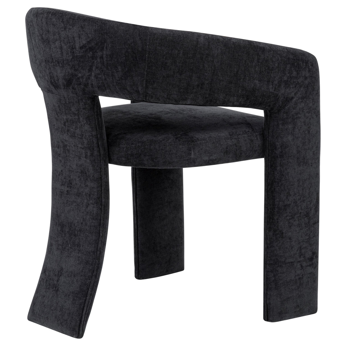 Carlow Black Upholstered Dining Arm Chair, Set of 2 from Coaster - Luna Furniture