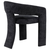 Carlow Black Upholstered Dining Arm Chair, Set of 2 from Coaster - Luna Furniture