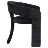 Carlow Black Upholstered Dining Arm Chair, Set of 2 from Coaster - Luna Furniture