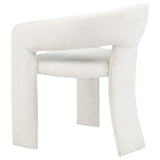 Carlow White Upholstered Dining Arm Chair, Set of 2 from Coaster - Luna Furniture