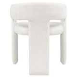 Carlow White Upholstered Dining Arm Chair, Set of 2 from Coaster - Luna Furniture